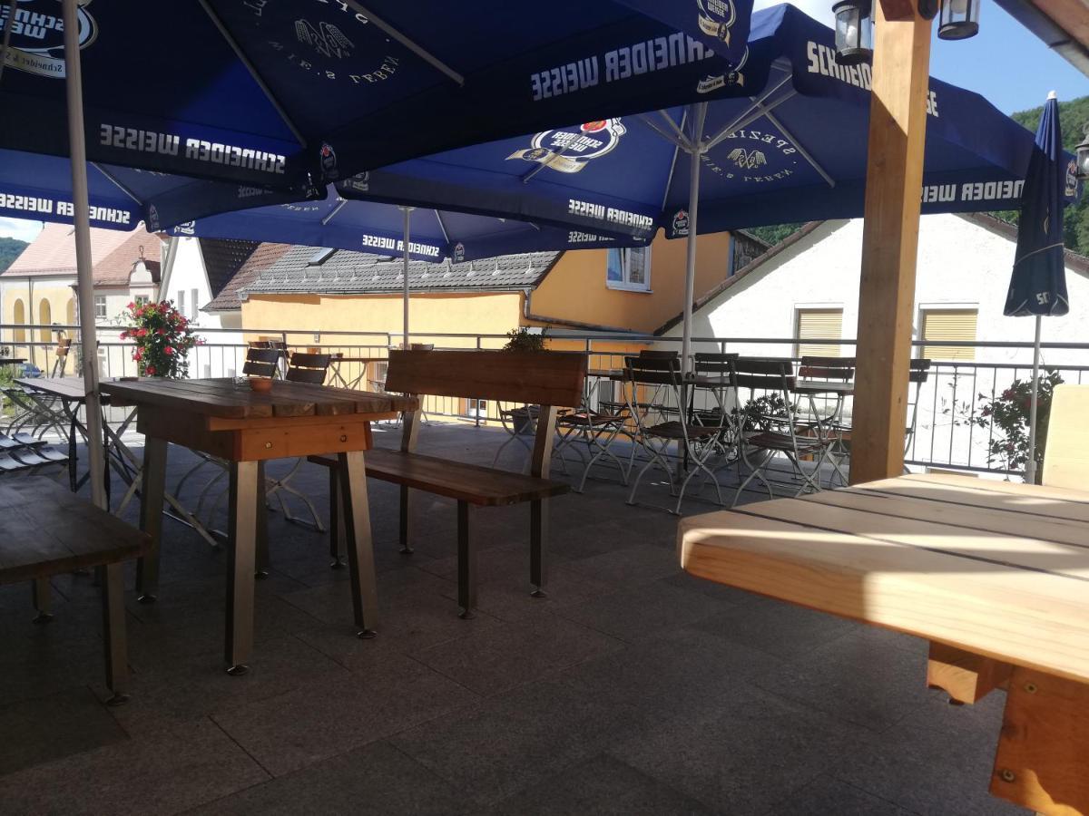 Gasthaus Felsenwastl Essing Exteriör bild