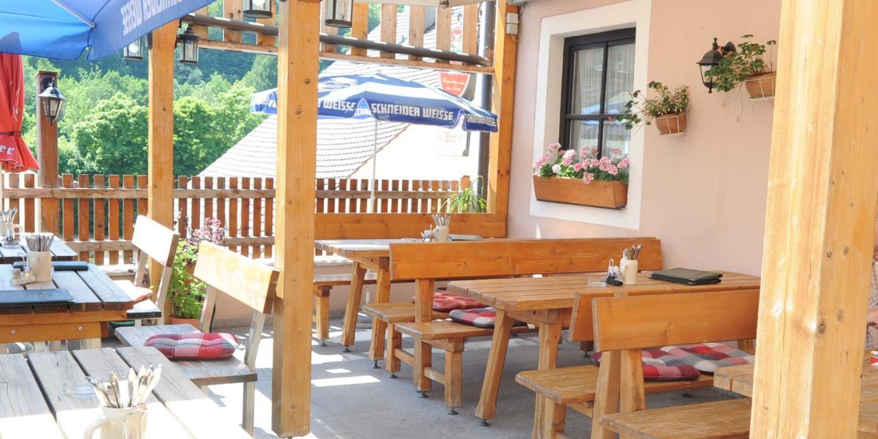 Gasthaus Felsenwastl Essing Exteriör bild